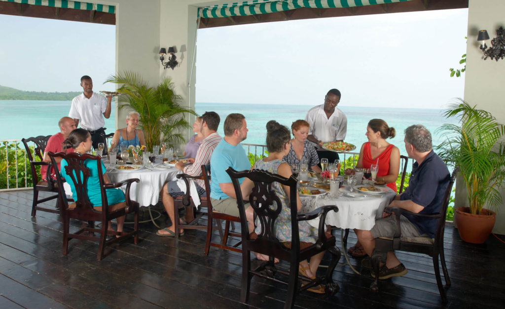 Family gathered for the festive season at a private Bluefields Bay villa in Jamaica